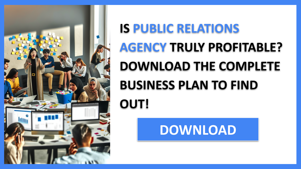 Business Plan Example for Public Relations Agency - Public Relations Agency Profitability- CTA1