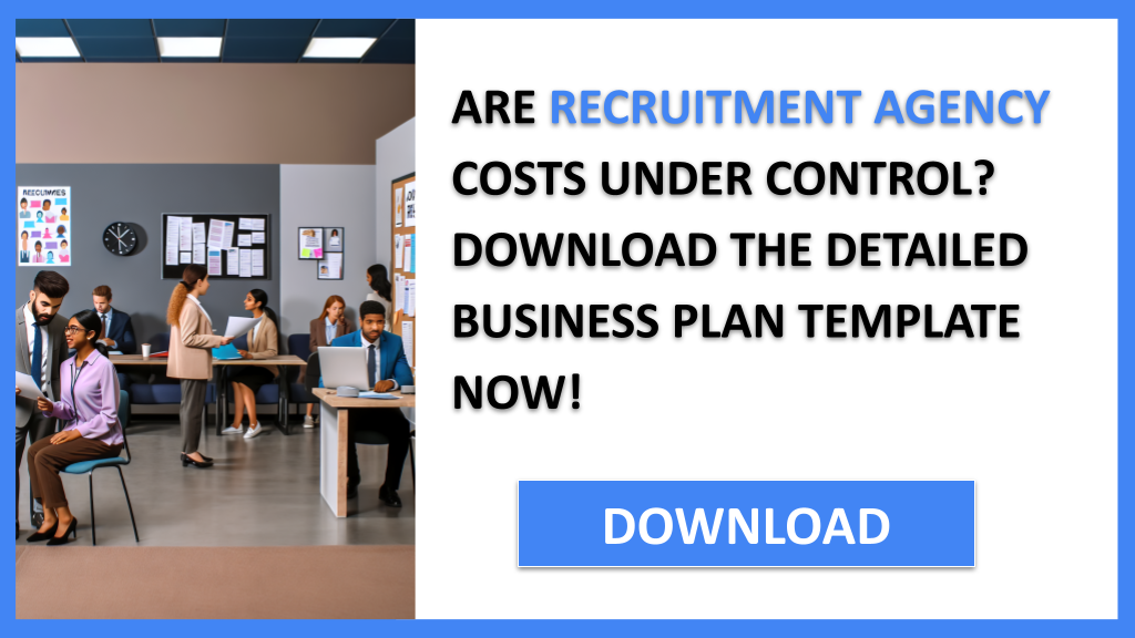 Business Plan Example for Recruitment Agency - Recruitment Agency Costs- CTA1