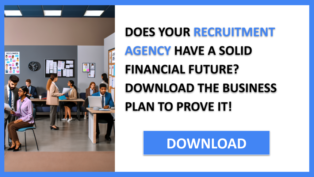 Business Plan Example for Recruitment Agency - Recruitment Agency Financial Plan- CTA1
