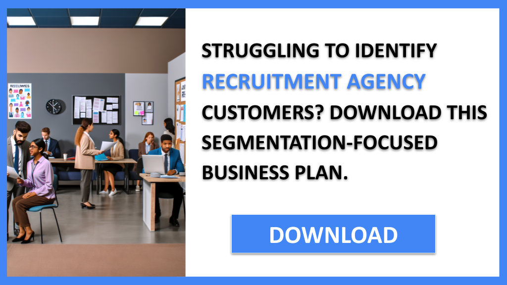Business Plan Example for Recruitment Agency - Recruitment Agency Customer Segments- CTA1