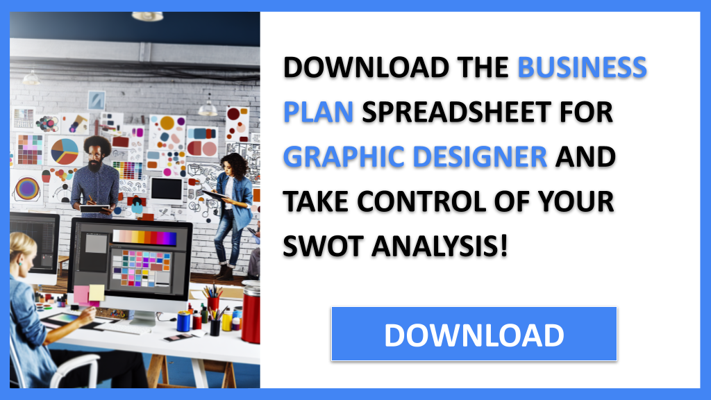 Business Plan Example for Graphic Designer - Graphic Designer SWOT Analysis- CTA3