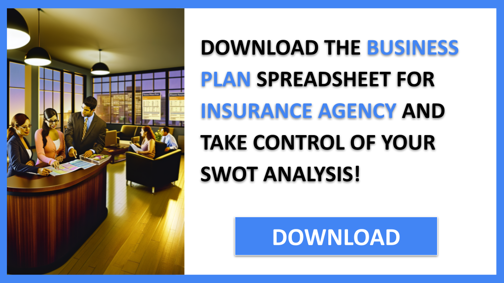 Business Plan Example for Insurance Agency - Insurance Agency SWOT Analysis- CTA3