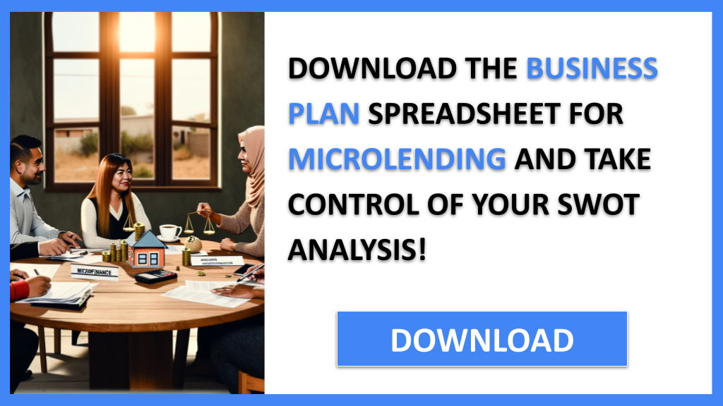 Business Plan Example for Microlending - Microlending SWOT Analysis- CTA3