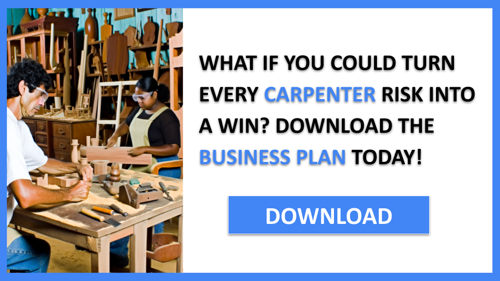 Business Plan Example for Carpenter - Carpenter SWOT Analysis- CTA1