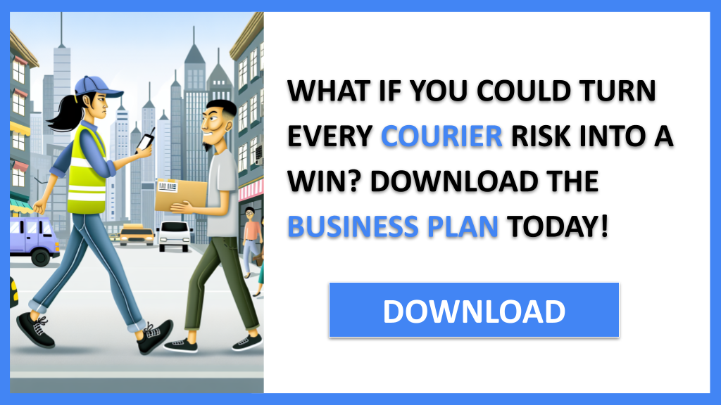 Business Plan Example for Courier - Courier SWOT Analysis- CTA1
