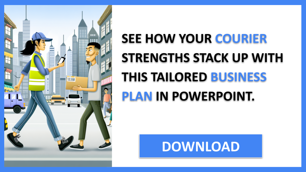 Business Plan Example for Courier - Courier SWOT Analysis- CTA2