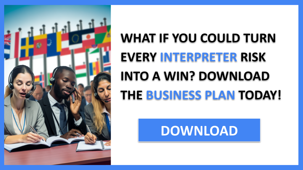 Business Plan Example for Interpreter - Interpreter SWOT Analysis- CTA1