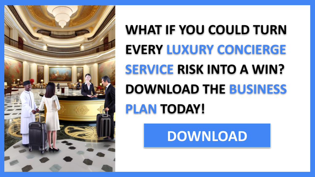 Business Plan Example for Luxury Concierge Service - Luxury Concierge Service SWOT Analysis- CTA1