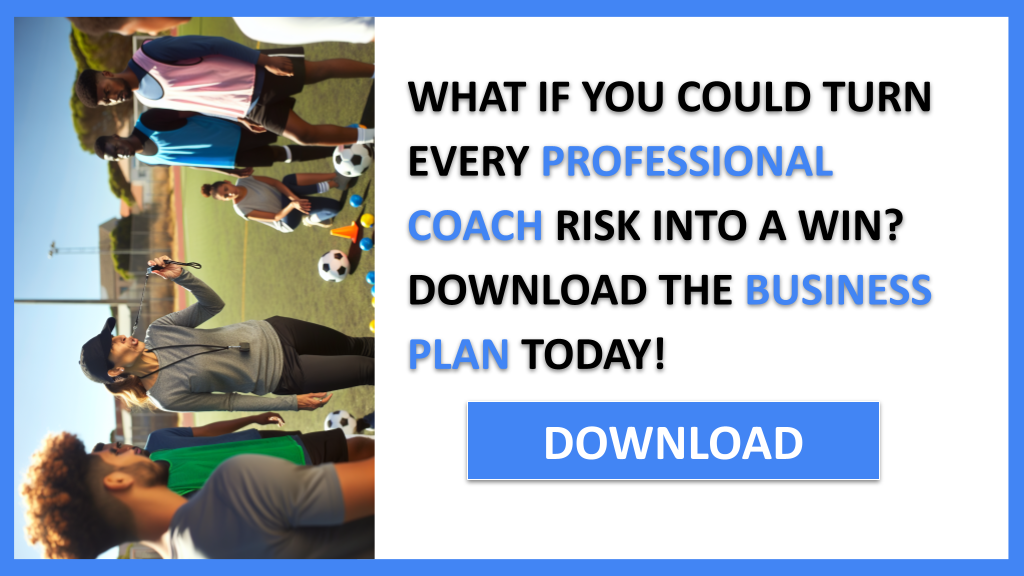 Business Plan Example for Professional Coach - Professional Coach SWOT Analysis- CTA1