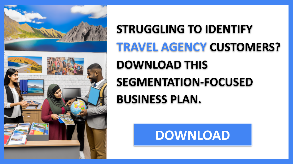 Business Plan Example for Travel Agency - Travel Agency Customer Segments- CTA1