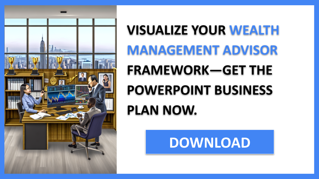 Business Plan Example for Wealth Management Advisor - Wealth Management Advisor Business Model Canvas- CTA3