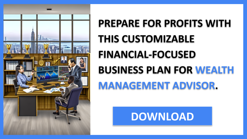 Business Plan Example for Wealth Management Advisor - Wealth Management Advisor Financial Plan- CTA3