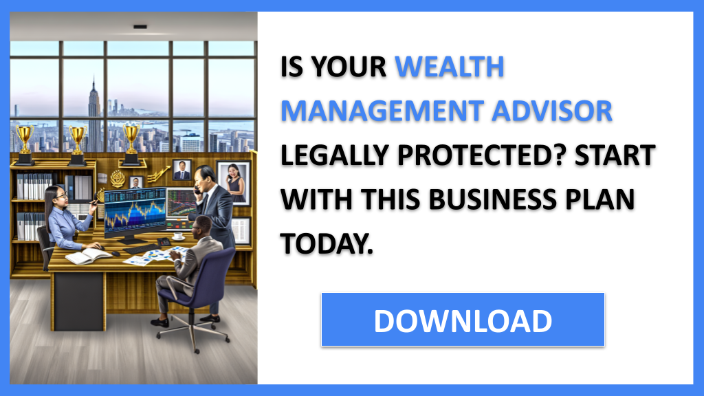 Business Plan Example for Wealth Management Advisor - Wealth Management Advisor Legal Considerations- CTA1