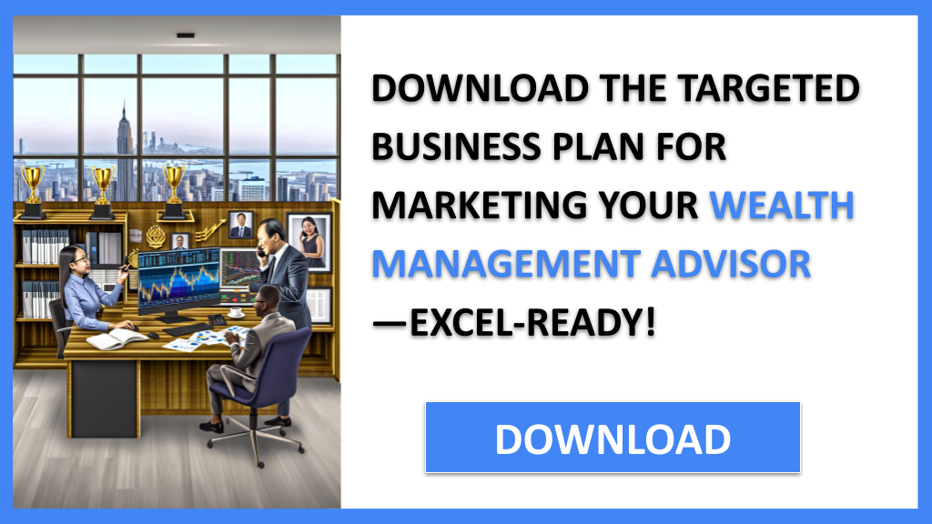 Business Plan Example for Wealth Management Advisor - Wealth Management Advisor Marketing Plan- CTA2