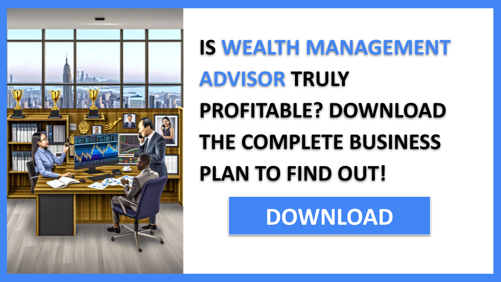 Business Plan Example for Wealth Management Advisor - Wealth Management Advisor Profitability- CTA1