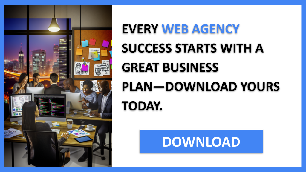 Business Plan Example for Web Agency - Web Agency Business Plan- CTA1