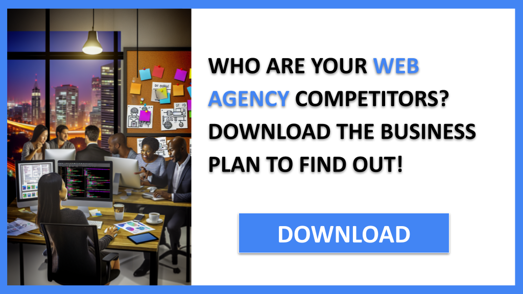 Business Plan Example for Web Agency - Web Agency Competition Study- CTA1