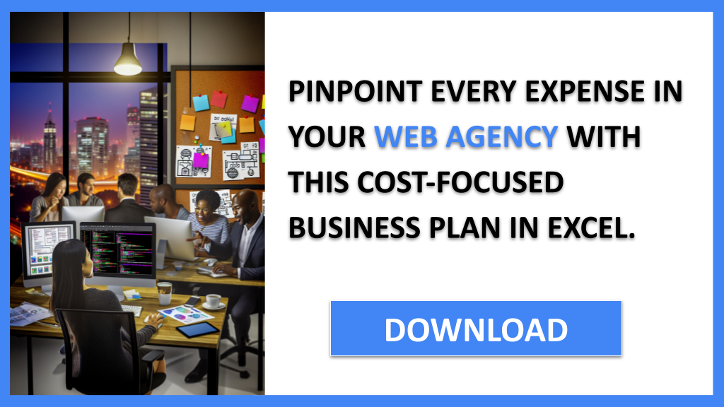 Business Plan Example for Web Agency - Web Agency Costs- CTA2
