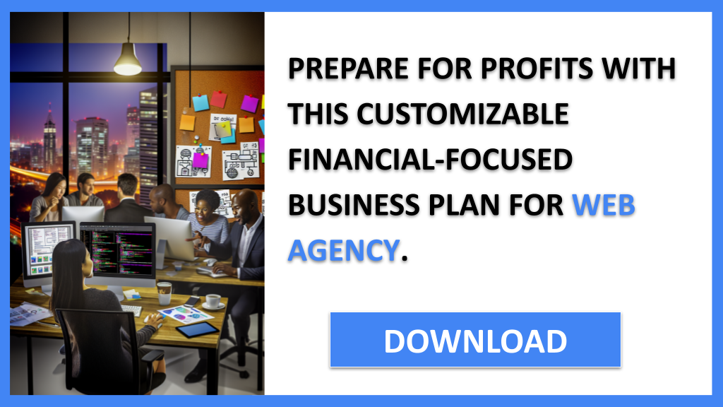 Business Plan Example for Web Agency - Web Agency Financial Plan- CTA3