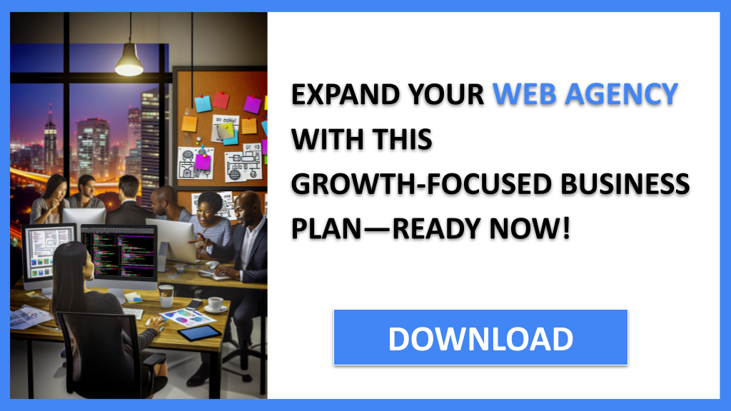 Business Plan Example for Web Agency - Web Agency Growth Strategy- CTA3