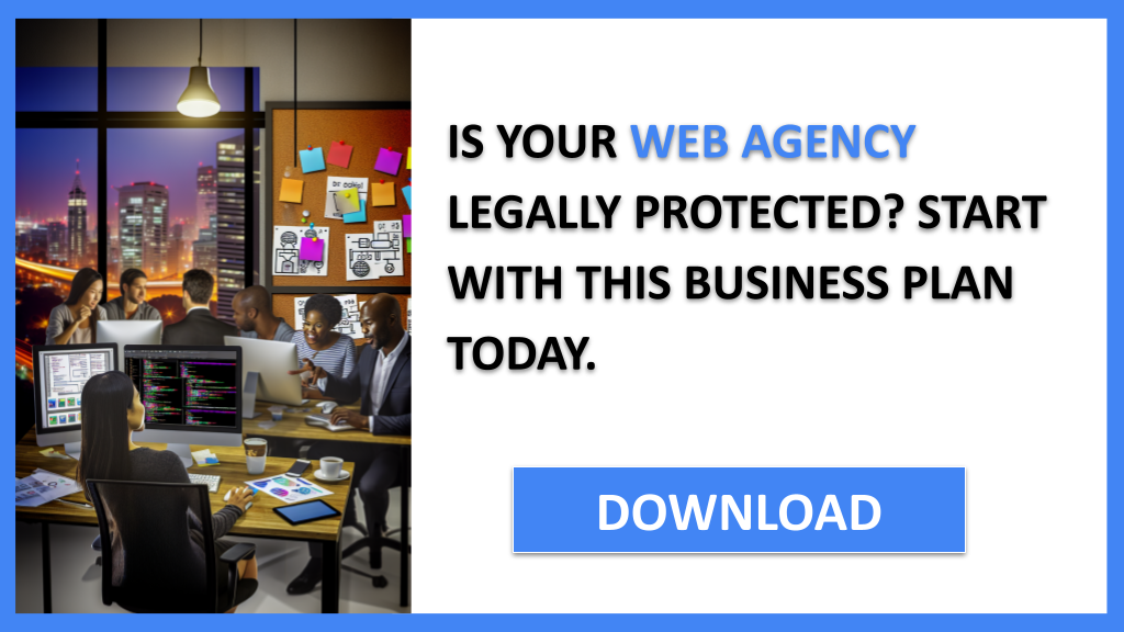 Business Plan Example for Web Agency - Web Agency Legal Considerations- CTA1