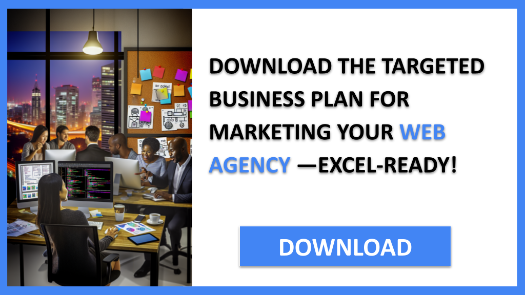 Business Plan Example for Web Agency - Web Agency Marketing Plan- CTA2