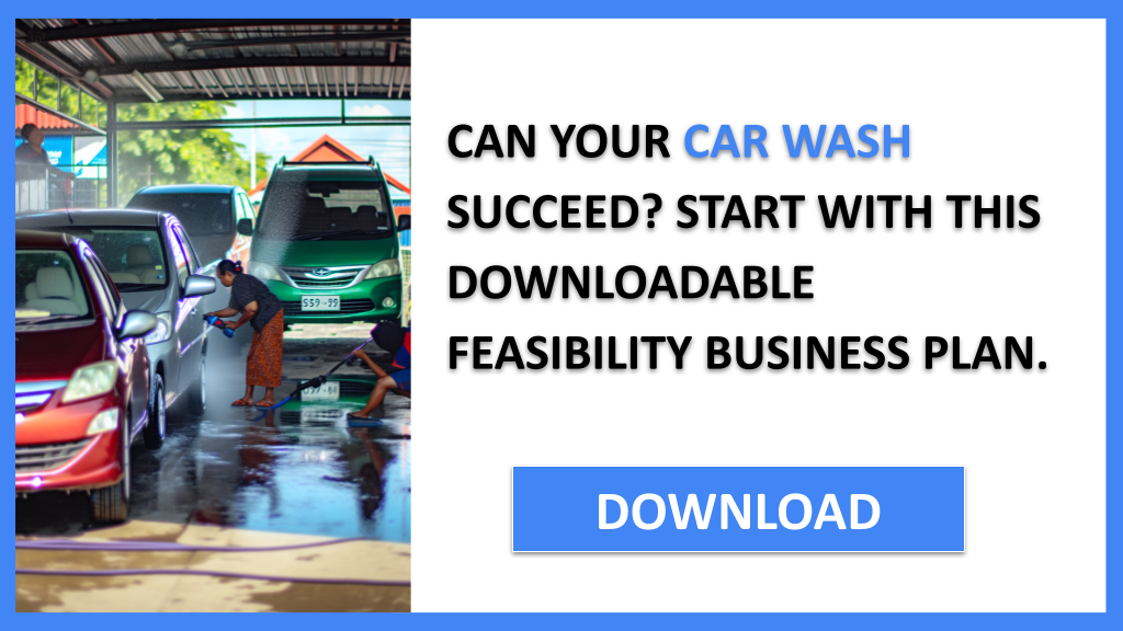 Business Plan Example for Car Wash - Car Wash Feasibility Study- CTA1