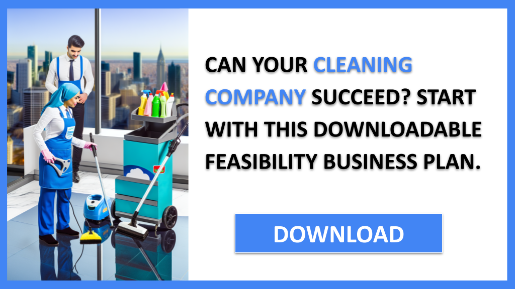 Business Plan Example for Cleaning Company - Cleaning Company Feasibility Study- CTA1