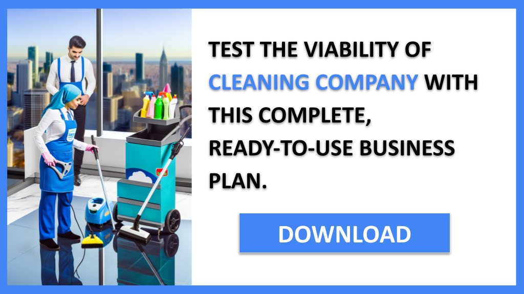 Business Plan Example for Cleaning Company - Cleaning Company Feasibility Study- CTA3