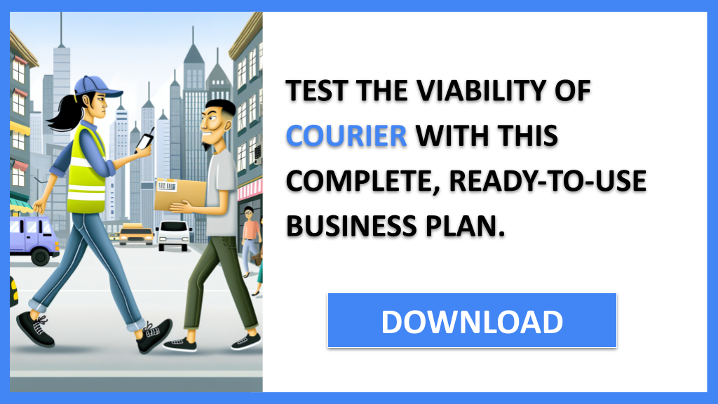 Business Plan Example for Courier - Courier Feasibility Study- CTA3