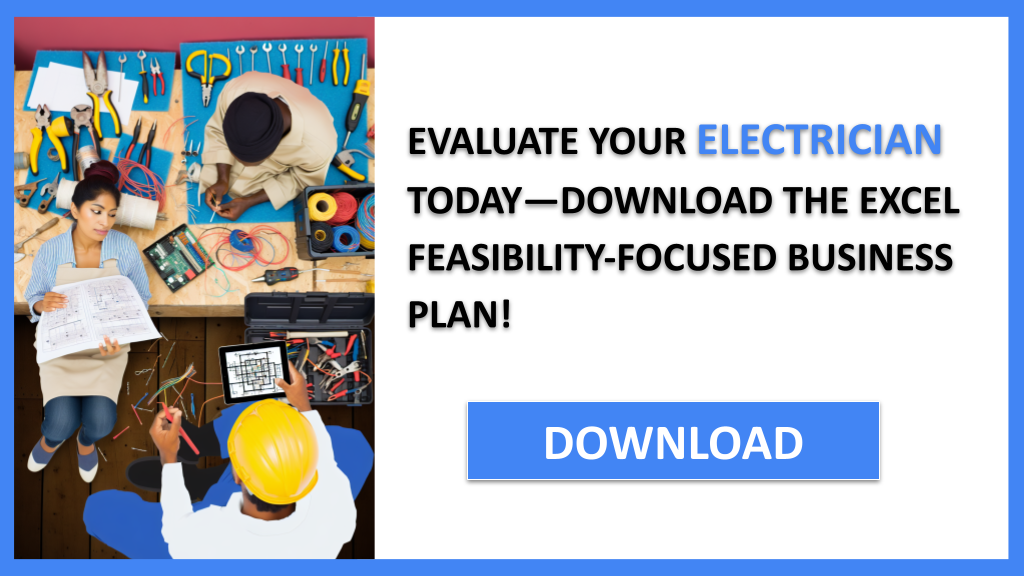 Business Plan Example for Electrician - Electrician Feasibility Study- CTA2