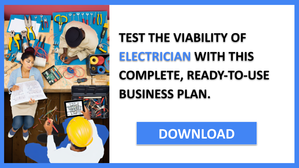 Business Plan Example for Electrician - Electrician Feasibility Study- CTA3