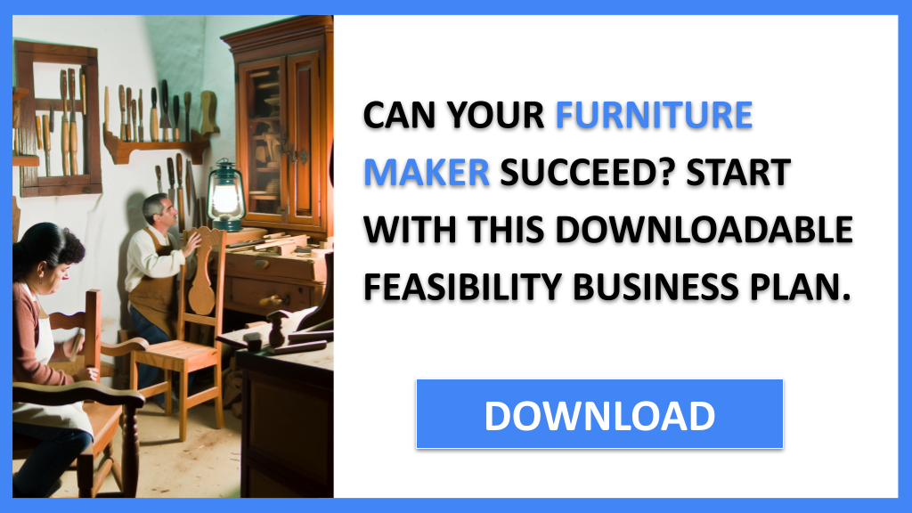 Business Plan Example for Furniture Maker - Furniture Maker Feasibility Study- CTA1