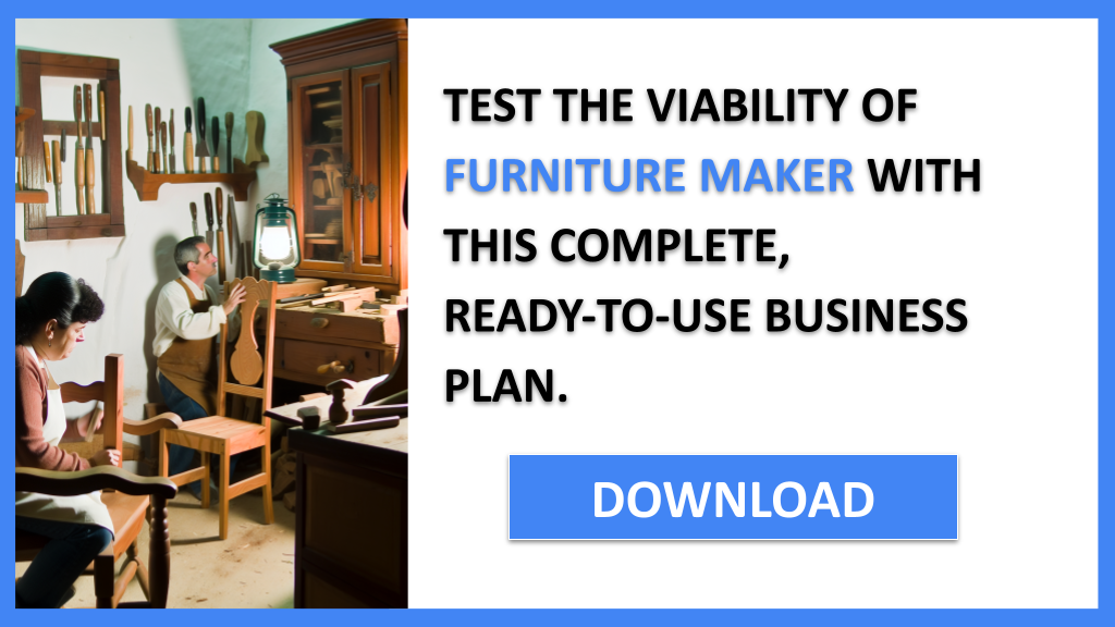 Business Plan Example for Furniture Maker - Furniture Maker Feasibility Study- CTA3