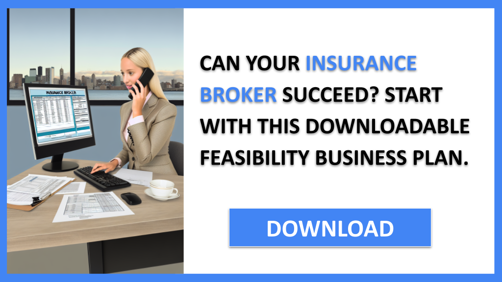Business Plan Example for Insurance Broker - Insurance Broker Feasibility Study- CTA1