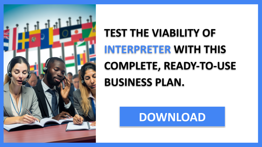 Business Plan Example for Interpreter - Interpreter Feasibility Study- CTA3