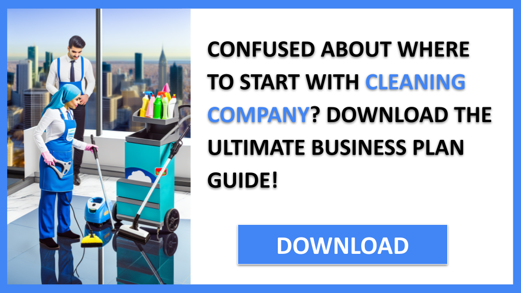 Business Plan Example for Cleaning Company - Cleaning Company Complete Guide- CTA1