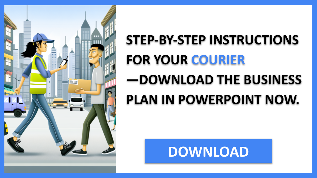 Business Plan Example for Courier - Courier Complete Guide- CTA2