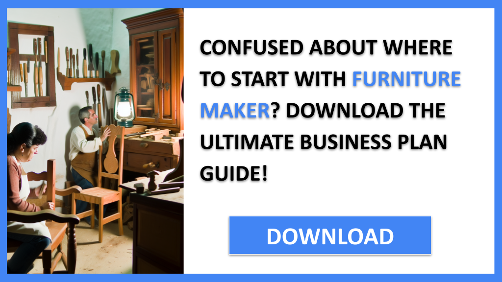 Business Plan Example for Furniture Maker - Furniture Maker Complete Guide- CTA1