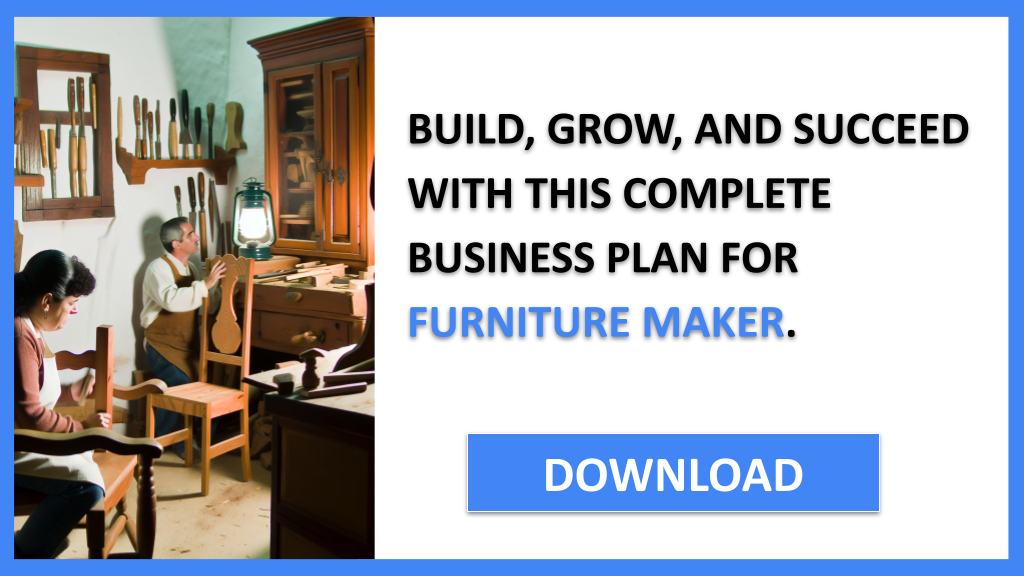 Business Plan Example for Furniture Maker - Furniture Maker Complete Guide- CTA3
