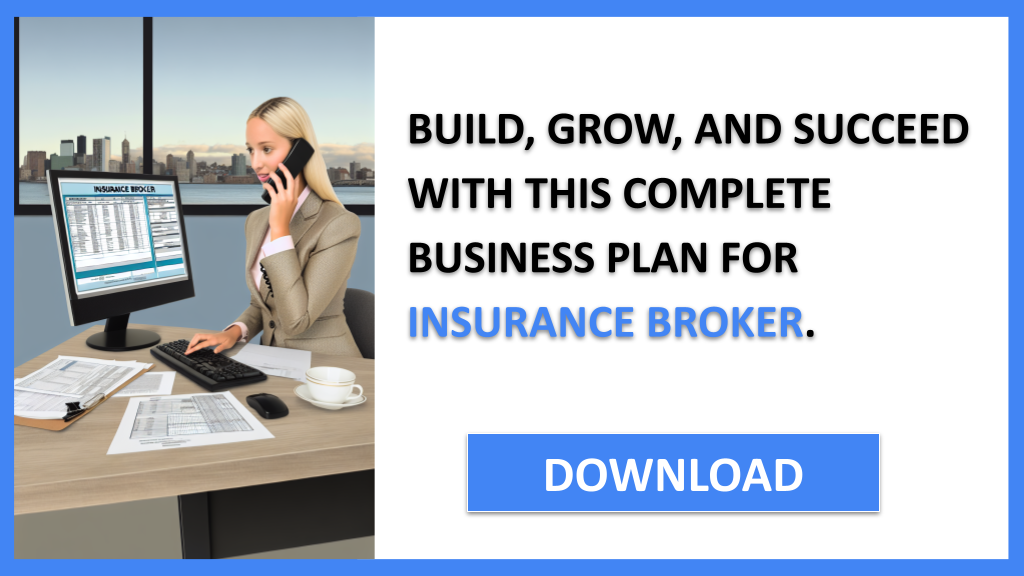 Business Plan Example for Insurance Broker - Insurance Broker Complete Guide- CTA3