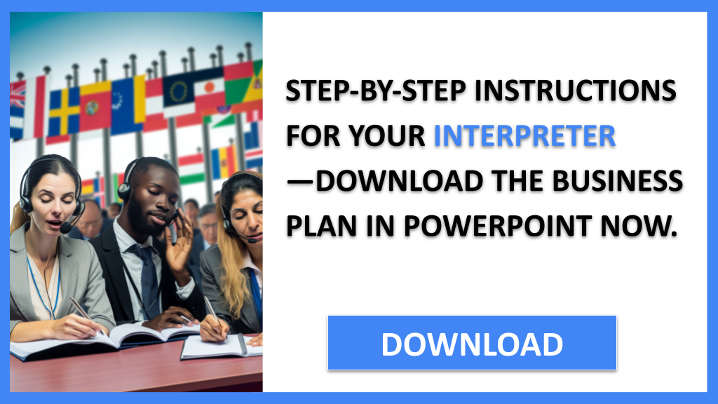 Business Plan Example for Interpreter - Interpreter Complete Guide- CTA2