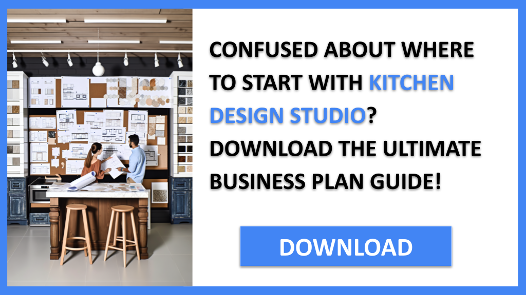 Business Plan Example for Kitchen Design Studio - Kitchen Design Studio Complete Guide- CTA1