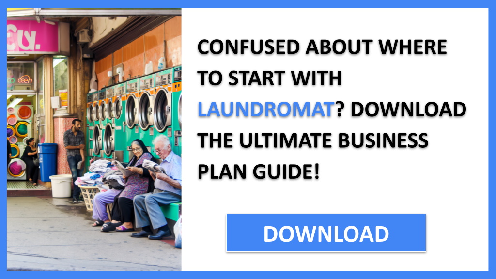 Business Plan Example for Laundromat - Laundromat Complete Guide- CTA1