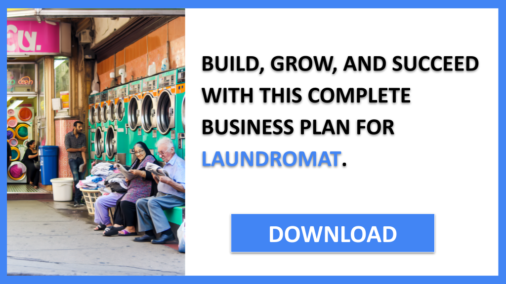 Business Plan Example for Laundromat - Laundromat Complete Guide- CTA3