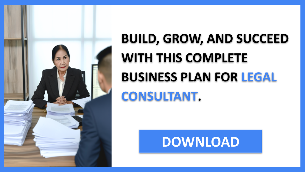 Business Plan Example for Legal Consultant - Legal Consultant Complete Guide- CTA3