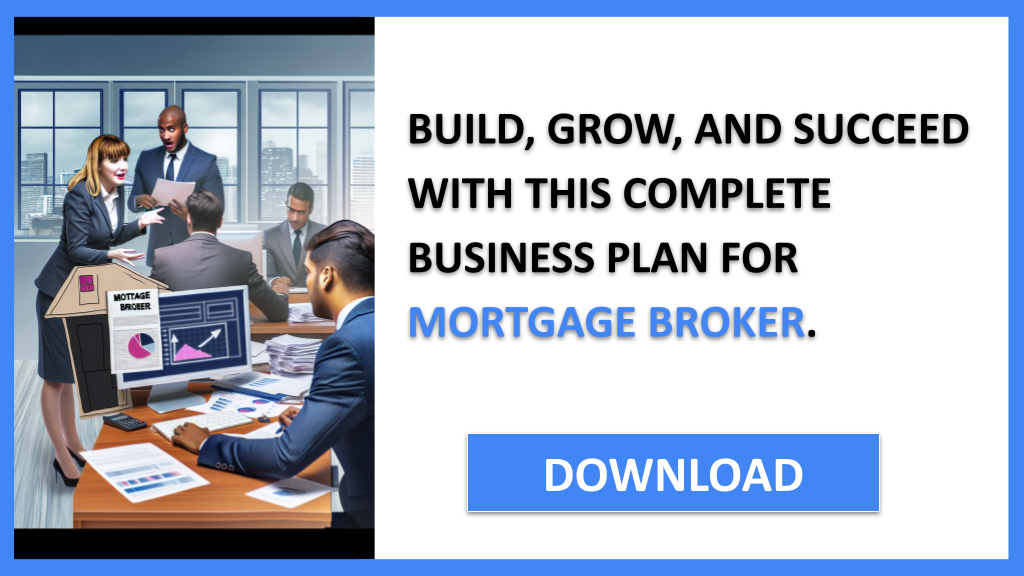 Business Plan Example for Mortgage Broker - Mortgage Broker Complete Guide- CTA3