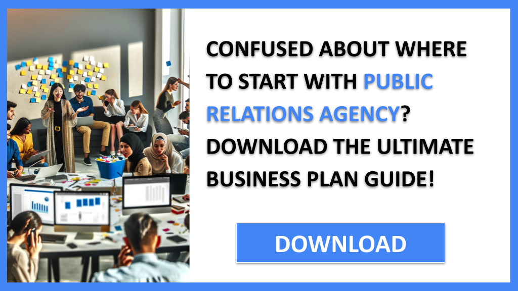 Business Plan Example for Public Relations Agency - Public Relations Agency Complete Guide- CTA1
