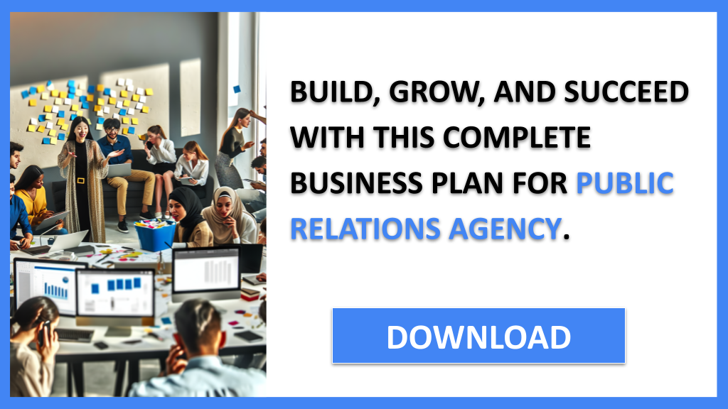 Business Plan Example for Public Relations Agency - Public Relations Agency Complete Guide- CTA3