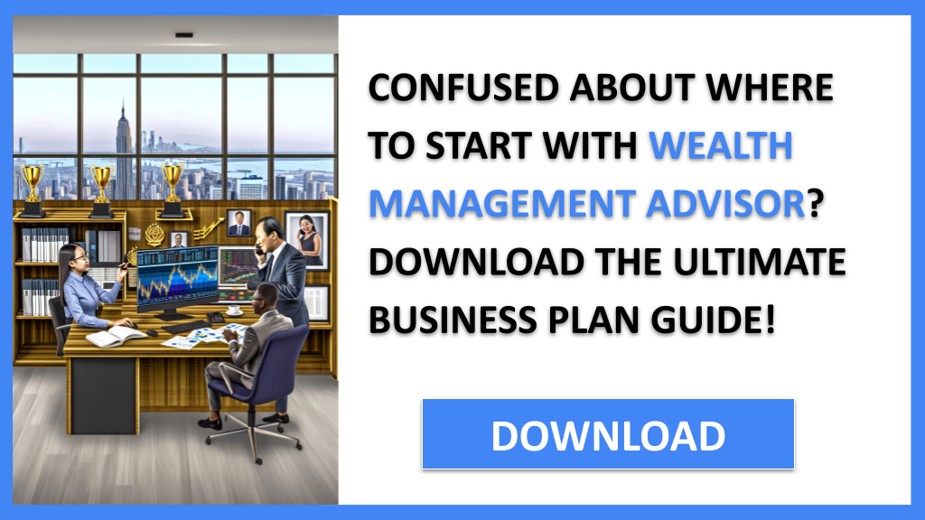 Business Plan Example for Wealth Management Advisor - Wealth Management Advisor Complete Guide- CTA1